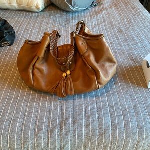 Authentic Gucci Marrakech leather hobo bag